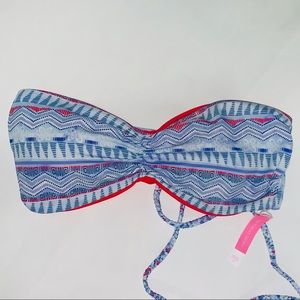 Never Worn VS reversible strapless bikini top